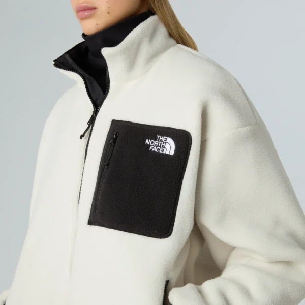 THE NORTH FACE - ג'קט פליס דו צדדי נשים YUMIORI – TA8E87VOR – tnf-black-white-dune – 5