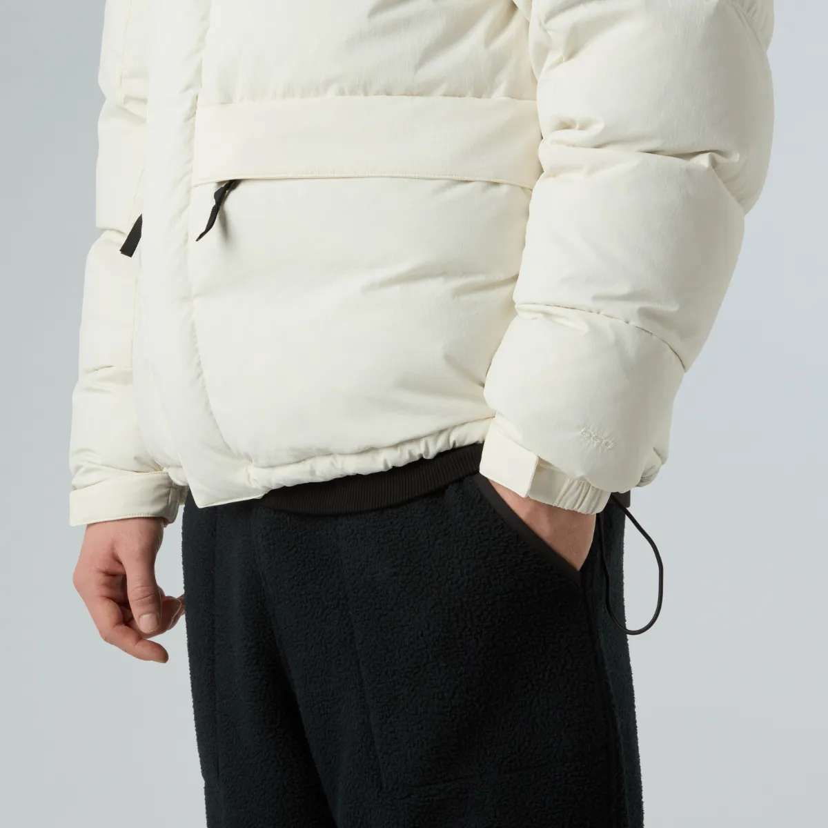 THE NORTH FACE - מעיל פוך פארקה גברים HIMALAYAN DOWN – TA8EBHQLI – white-dune – 5