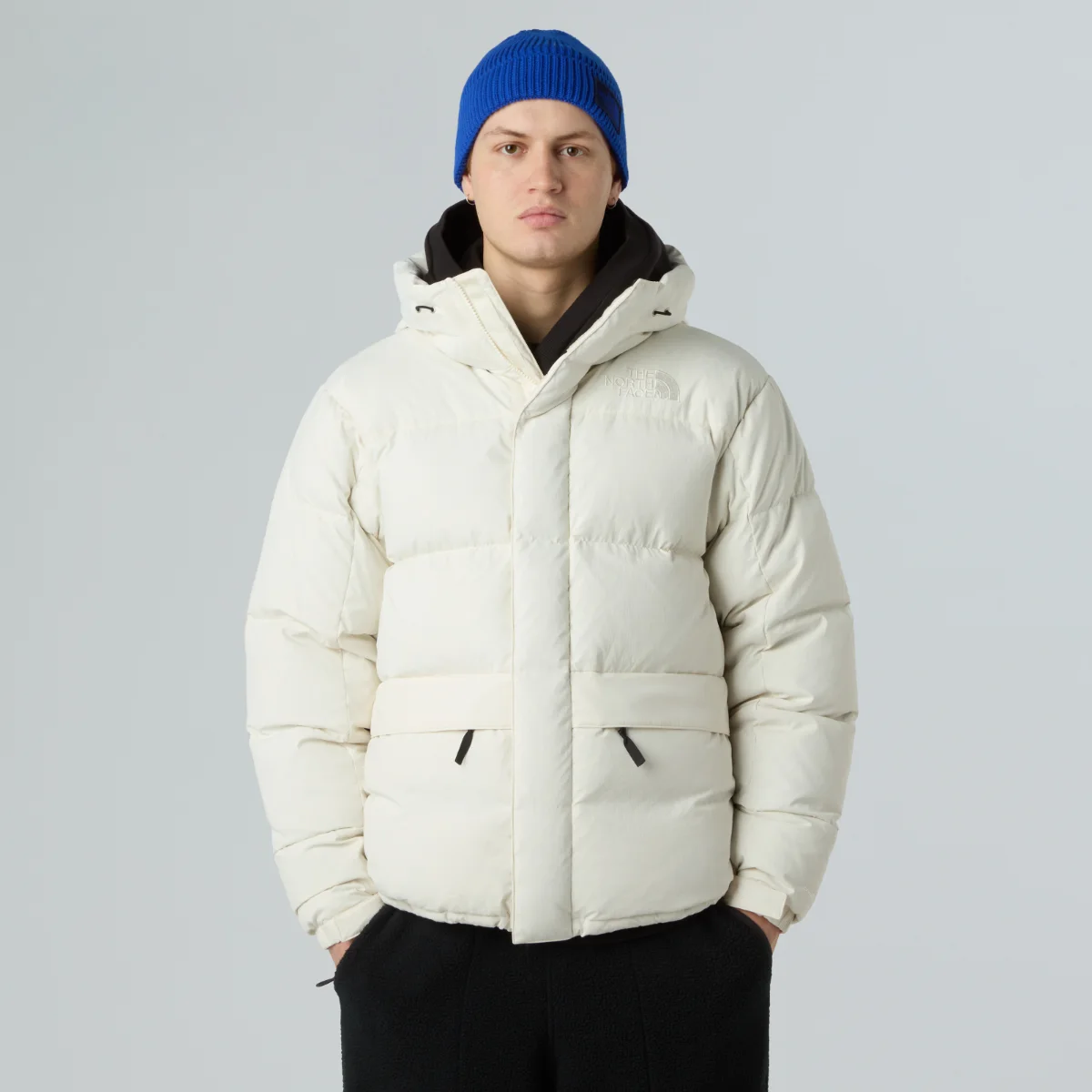 THE NORTH FACE - מעיל פוך פארקה גברים HIMALAYAN DOWN – TA8EBHQLI – white-dune – 1