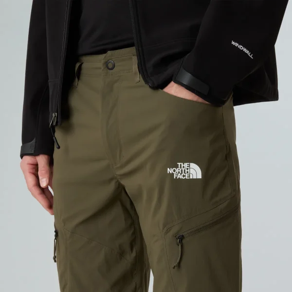 THE NORTH FACE - מכנסי טיולים מתקצרים גברים EXPLORATION – TA8EC321L – new-taupe-green – 4