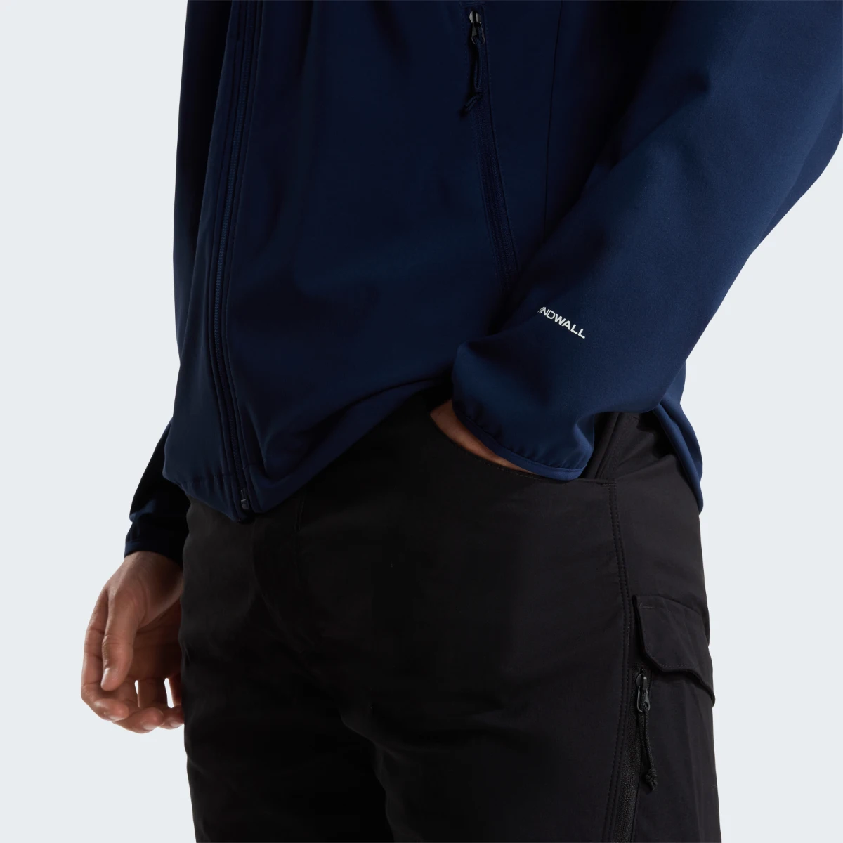 מכנסי טיולים קארגו גברים WINTER EXPLORATION REGULAR TAPERED