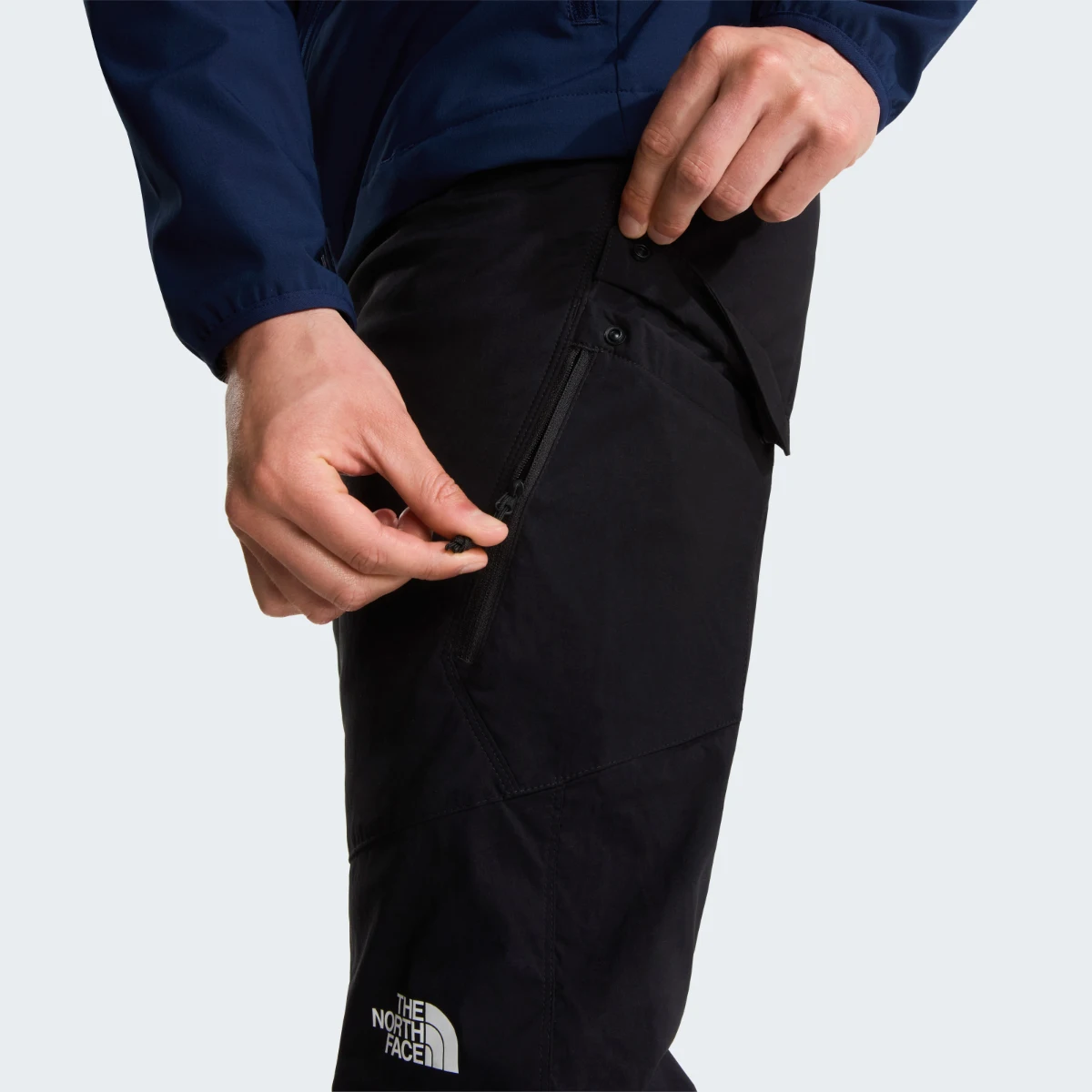 מכנסי טיולים קארגו גברים WINTER EXPLORATION REGULAR TAPERED