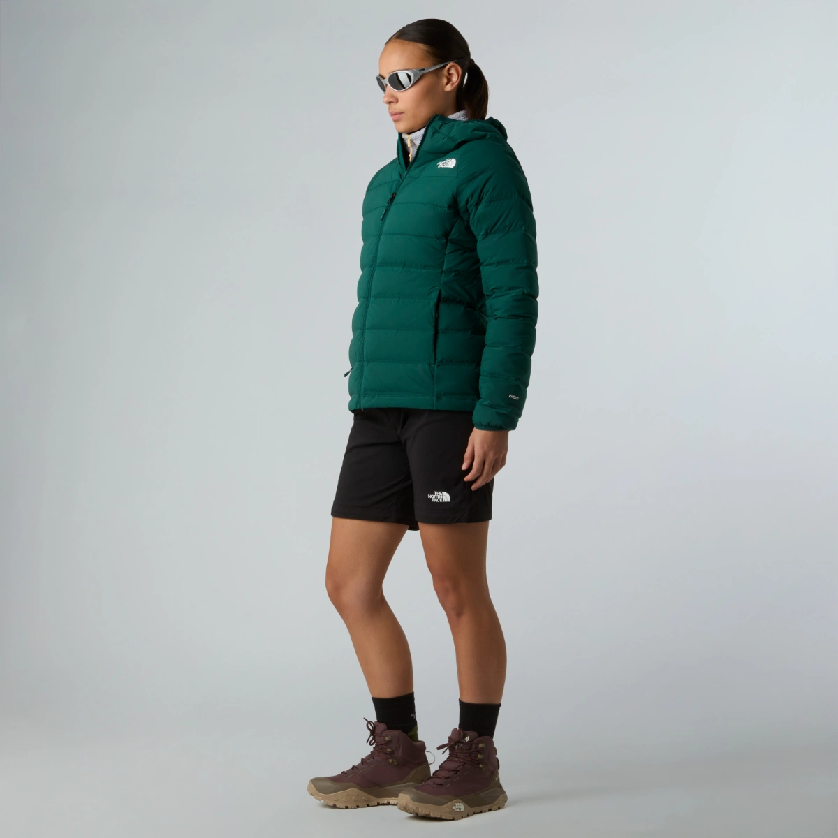 THE NORTH FACE - מכנסי טיולים מתקצרים נשים EXPLORATION – TA8EC8JK3 – tnf-black – 7