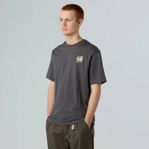 THE NORTH FACE - חולצת טי קצרה גברים CONNECT RELAXED – TA8EGWRHI – anthracite-grey – 3