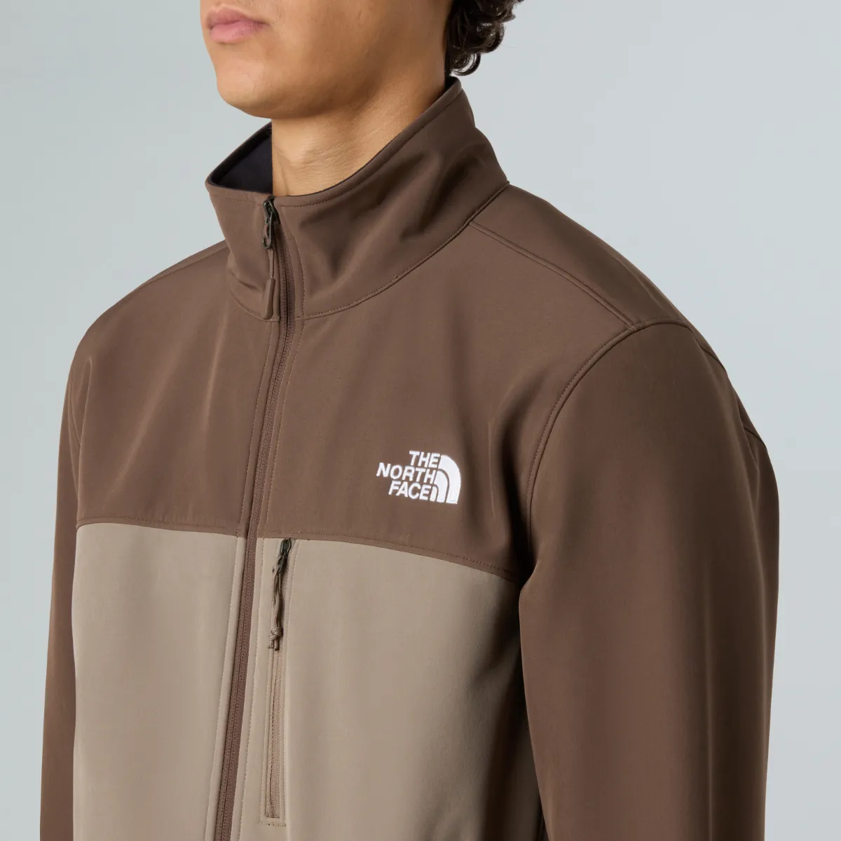 THE NORTH FACE - ג'קט סופטשל גברים APEX BIONIC – TA8EJCE2V – smokey-brown-mocha-brown – 4