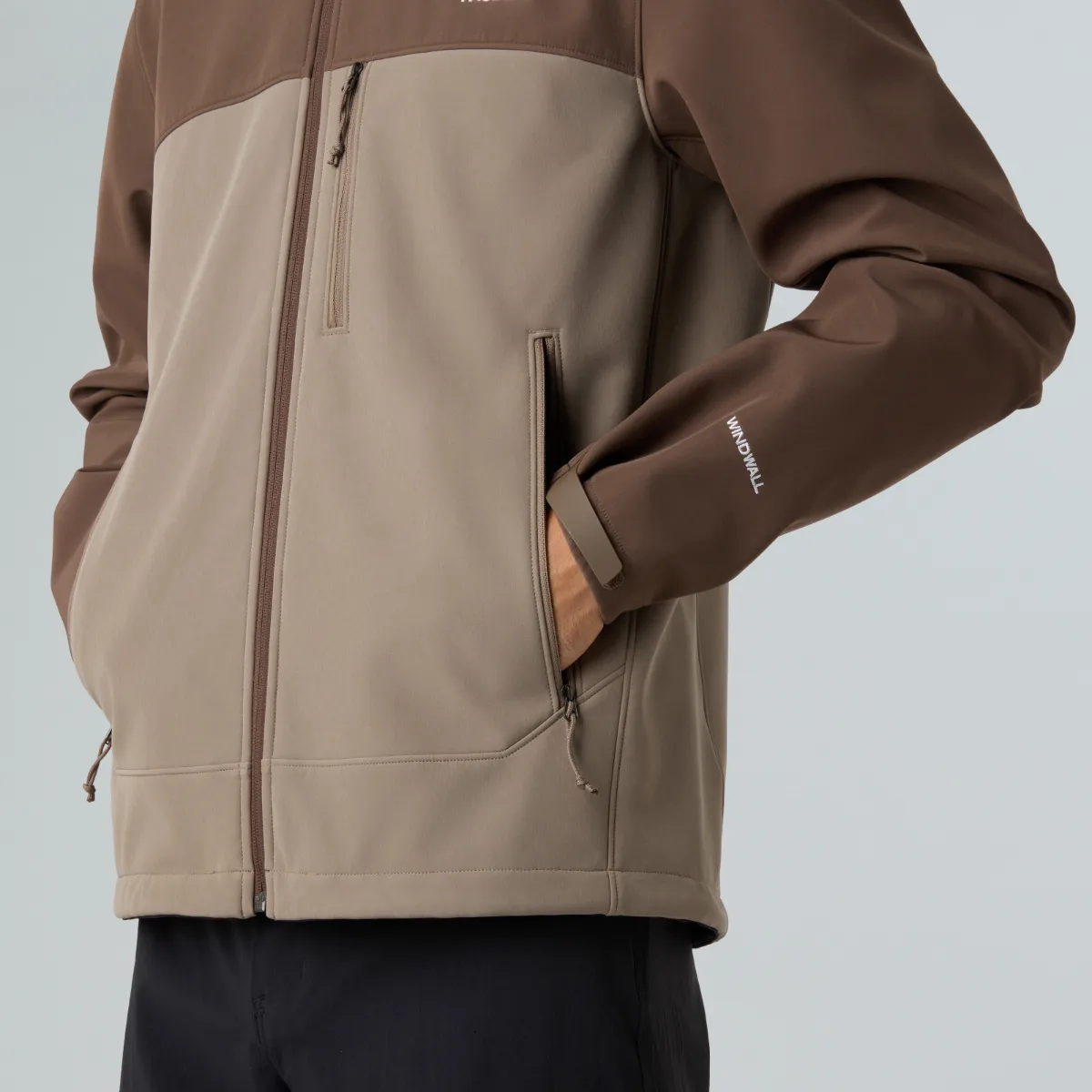 THE NORTH FACE - ג'קט סופטשל גברים APEX BIONIC – TA8EJCE2V – smokey-brown-mocha-brown – 5
