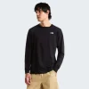 THE NORTH FACE - חולצת טי ארוכה גברים EVOLUTION SIMPLE DOME – TA8EU3JK3 – tnf-black – 1