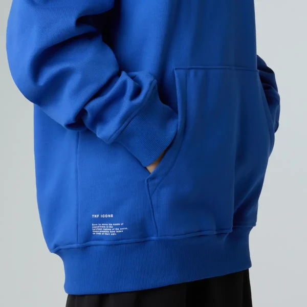 THE NORTH FACE - קפוצ'ון יוניסקס ICON RELAXED – TA8EU8CZ6 – tnf-blue – 12