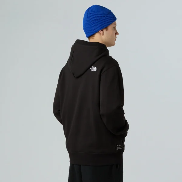 THE NORTH FACE - קפוצ'ון יוניסקס ICON RELAXED – TA8EU8JK3 – tnf-black – 4