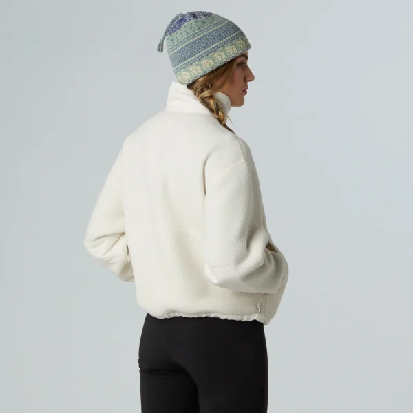 THE NORTH FACE - ג'קט פליס נשים עם רוכסן מלא YUMIORI OFF-PEAK – TA8EUZQLI – white-dune – 2