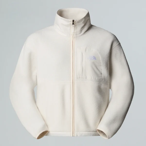 THE NORTH FACE - ג'קט פליס נשים עם רוכסן מלא YUMIORI OFF-PEAK – TA8EUZQLI – white-dune – 5