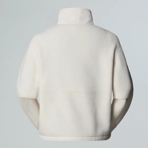 THE NORTH FACE - ג'קט פליס נשים עם רוכסן מלא YUMIORI OFF-PEAK – TA8EUZQLI – white-dune – 6