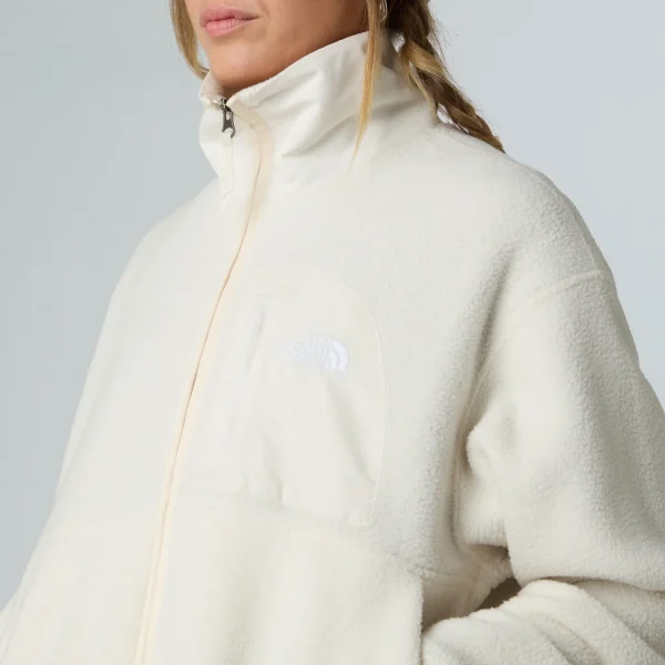 THE NORTH FACE - ג'קט פליס נשים עם רוכסן מלא YUMIORI OFF-PEAK – TA8EUZQLI – white-dune – 4