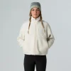 THE NORTH FACE - ג'קט פליס נשים עם רוכסן מלא YUMIORI OFF-PEAK – TA8EUZQLI – white-dune – 1