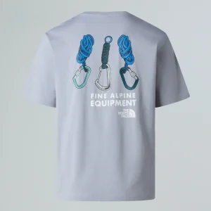 טי שירט קצרה יוניסקס EXPLORE GEAR RELAXED T-SHIRT