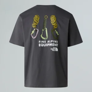 טי שירט קצרה יוניסקס EXPLORE GEAR RELAXED T-SHIRT