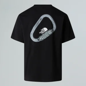 טי שירט קצרה יוניסקס EXPLORE CARABINER RELAXED T-SHIRT