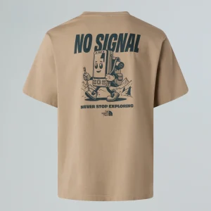 טי שירט קצרה יוניסקס NO SIGNAL RELAXED T-SHIRT