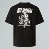 טי שירט קצרה יוניסקס NO SIGNAL RELAXED T-SHIRT