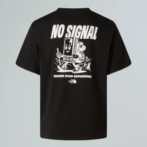 טי שירט קצרה יוניסקס NO SIGNAL RELAXED T-SHIRT
