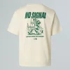 טי שירט קצרה יוניסקס NO SIGNAL RELAXED T-SHIRT