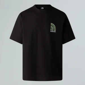 טי שירט קצרה יוניסקס BUBBLE LOGO RELAXED T-SHIRT