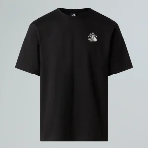 טי שירט קצרה יוניסקס HIKE BACKPACK RELAXED T-SHIRT