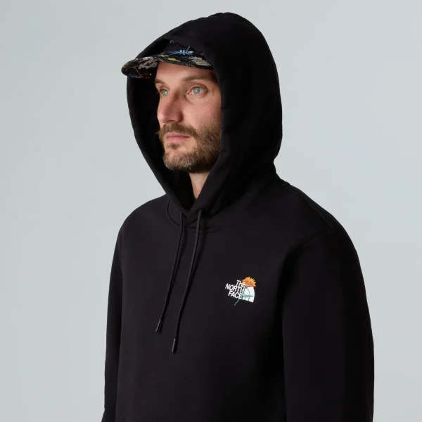 THE NORTH FACE - קפוצ'ון גברים  ALPINE FLOWER – TA8F64JK3 – tnf-black – 3