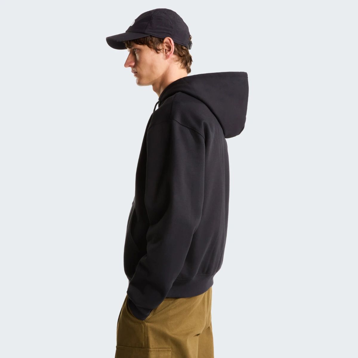 קפוצ'ון רוכסן מלא גברים TNF™ ESSENTIAL SIMPLE DOME