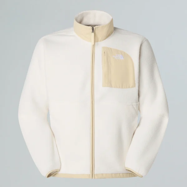 THE NORTH FACE - ג'קט פליס עם רוכסן מלא גברים YUMIORI OFF-PEAK – TA8FKNTOB – white-dune-gravel-2 – 8