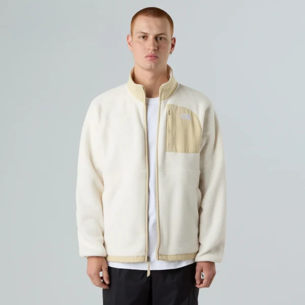 THE NORTH FACE - ג'קט פליס עם רוכסן מלא גברים YUMIORI OFF-PEAK – TA8FKNTOB – white-dune-gravel-2 – 3