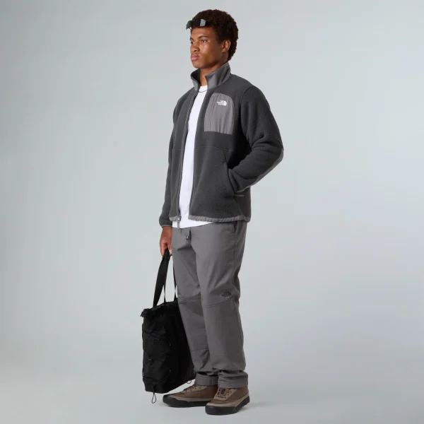 THE NORTH FACE - ג'קט פליס עם רוכסן מלא גברים YUMIORI OFF-PEAK – TA8FKNU3I – asphalt-grey-smoked-pearl – 1