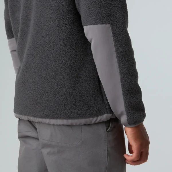 THE NORTH FACE - ג'קט פליס עם רוכסן מלא גברים YUMIORI OFF-PEAK – TA8FKNU3I – asphalt-grey-smoked-pearl – 6