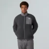 THE NORTH FACE - ג'קט פליס עם רוכסן מלא גברים YUMIORI OFF-PEAK – TA8FKNU3I – asphalt-grey-smoked-pearl – 1