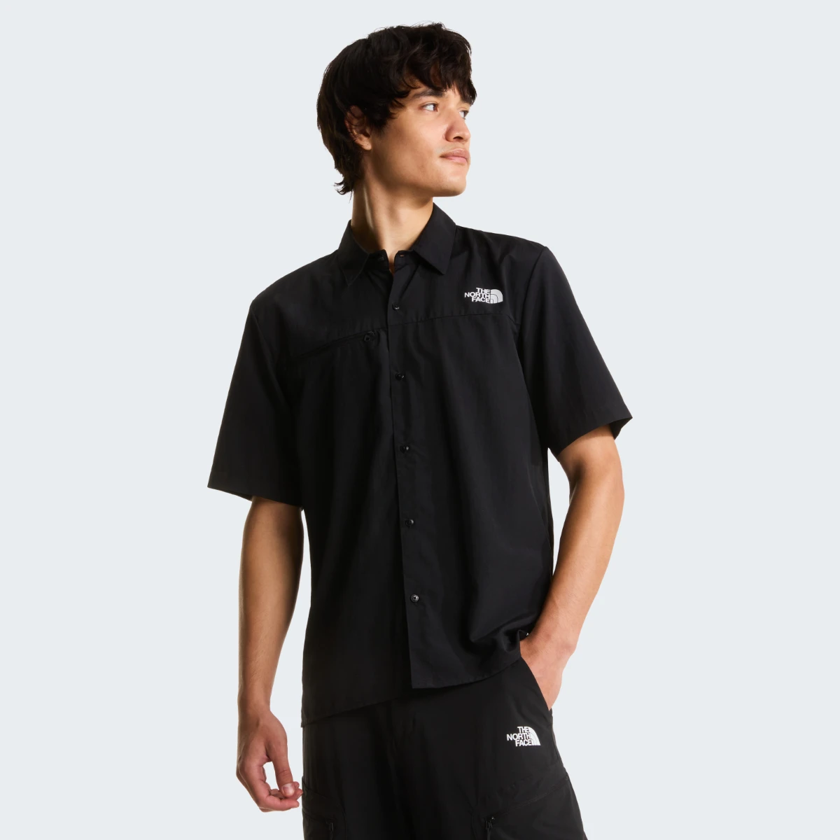 THE NORTH FACE - חולצה מתקפלת גברים PACKABLE – TA8FTQJK3 – tnf-black – 1