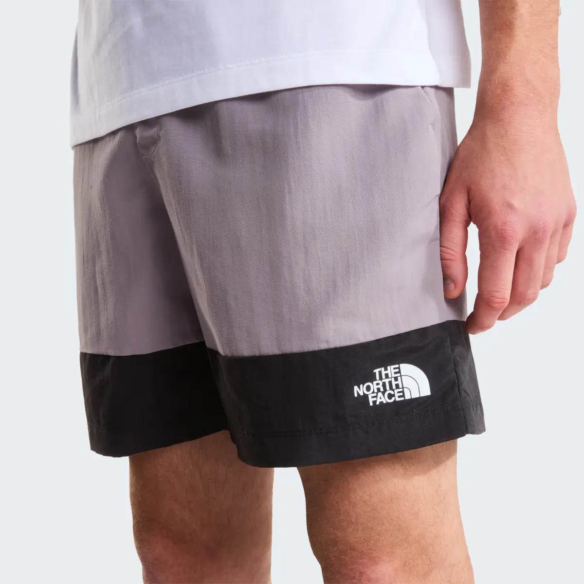 THE NORTH FACE - מכנסיים קצרים גברים LEYNAR – TA8FU8MO6 – transcendent-grey-tnf-black – 5