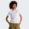 THE NORTH FACE - חולצת טי קצרה נשים EVOLUTION SIMPLE DOME – TA8FX7FN4 – tnf-white – 1