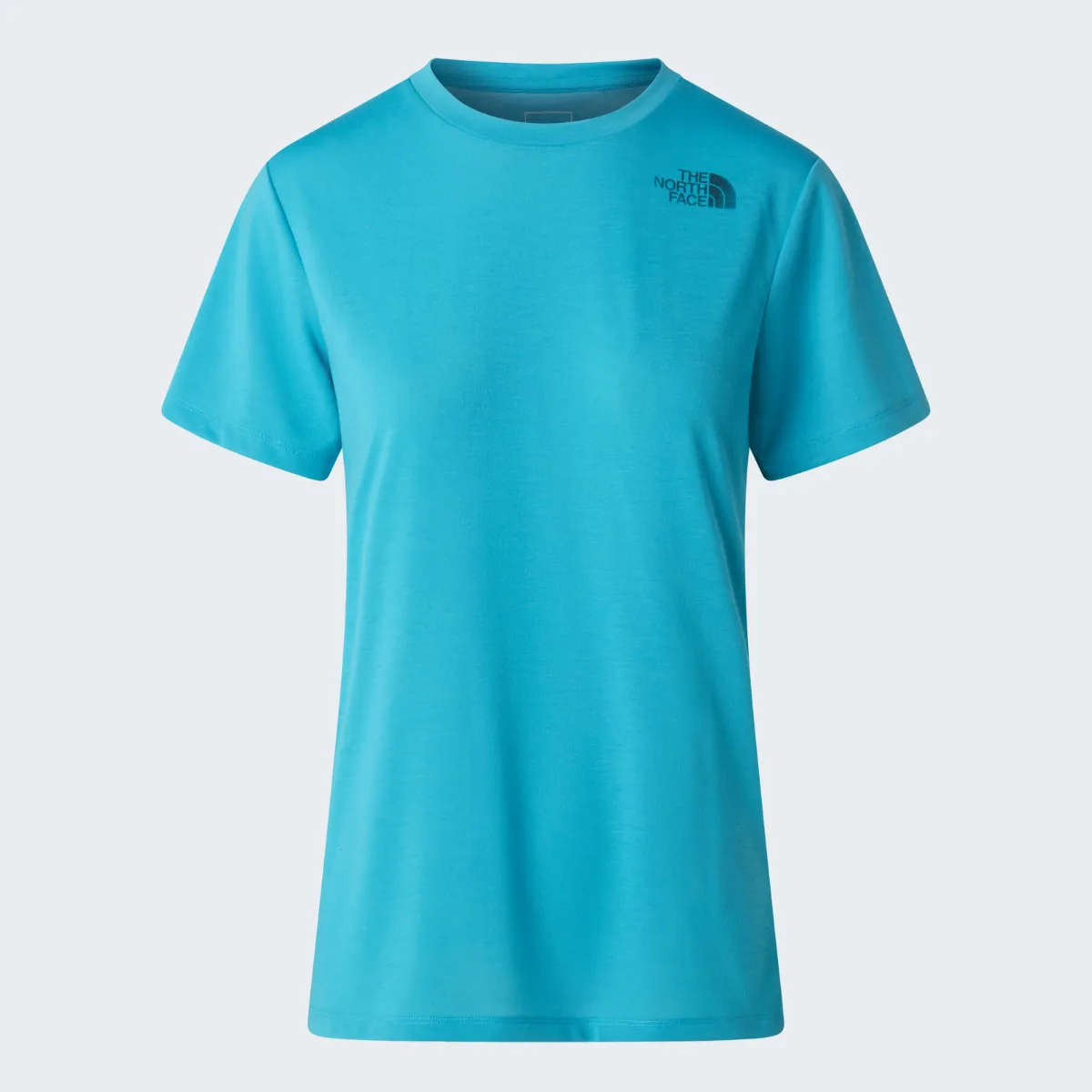 THE NORTH FACE - חולצת טי קצרה נשים BITMAP LOGO – TA8G0DG7D – river-ice – 7