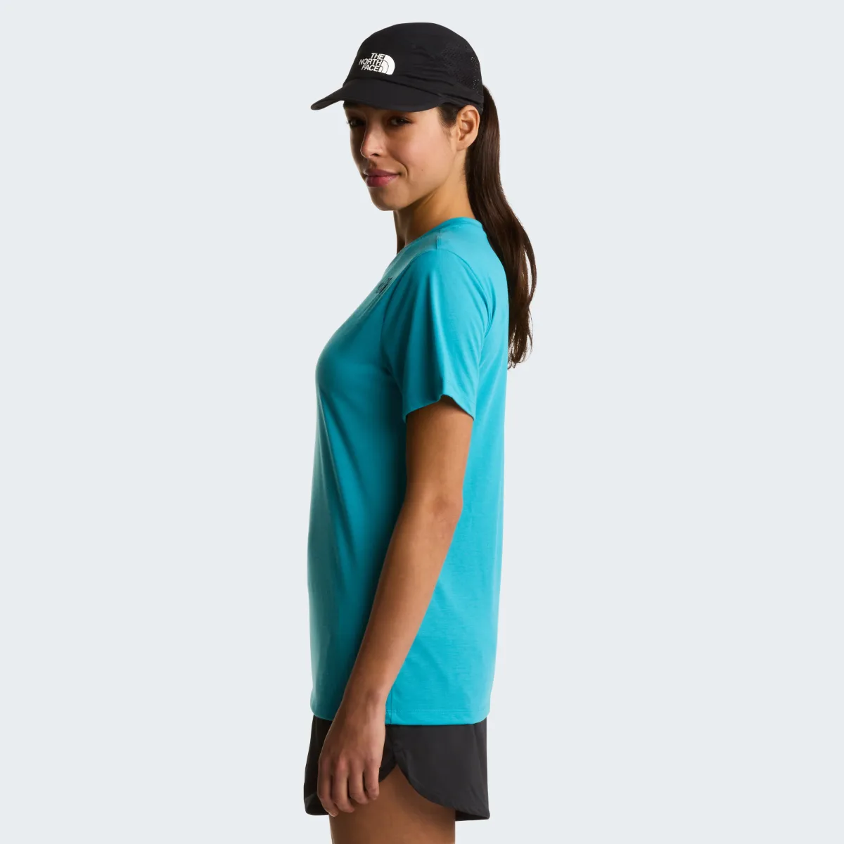 THE NORTH FACE - חולצת טי קצרה נשים BITMAP LOGO – TA8G0DG7D – river-ice – 3