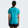 THE NORTH FACE - חולצת טי קצרה נשים BITMAP LOGO – TA8G0DG7D – river-ice – 1