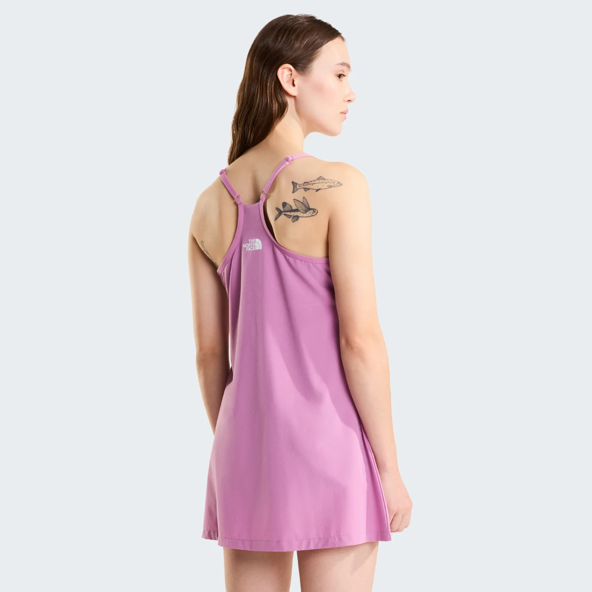 THE NORTH FACE - שמלת ספורט נשים 2 ב 1 FLEX WOVEN – TA8G26G6E – hushed-lavender – 3