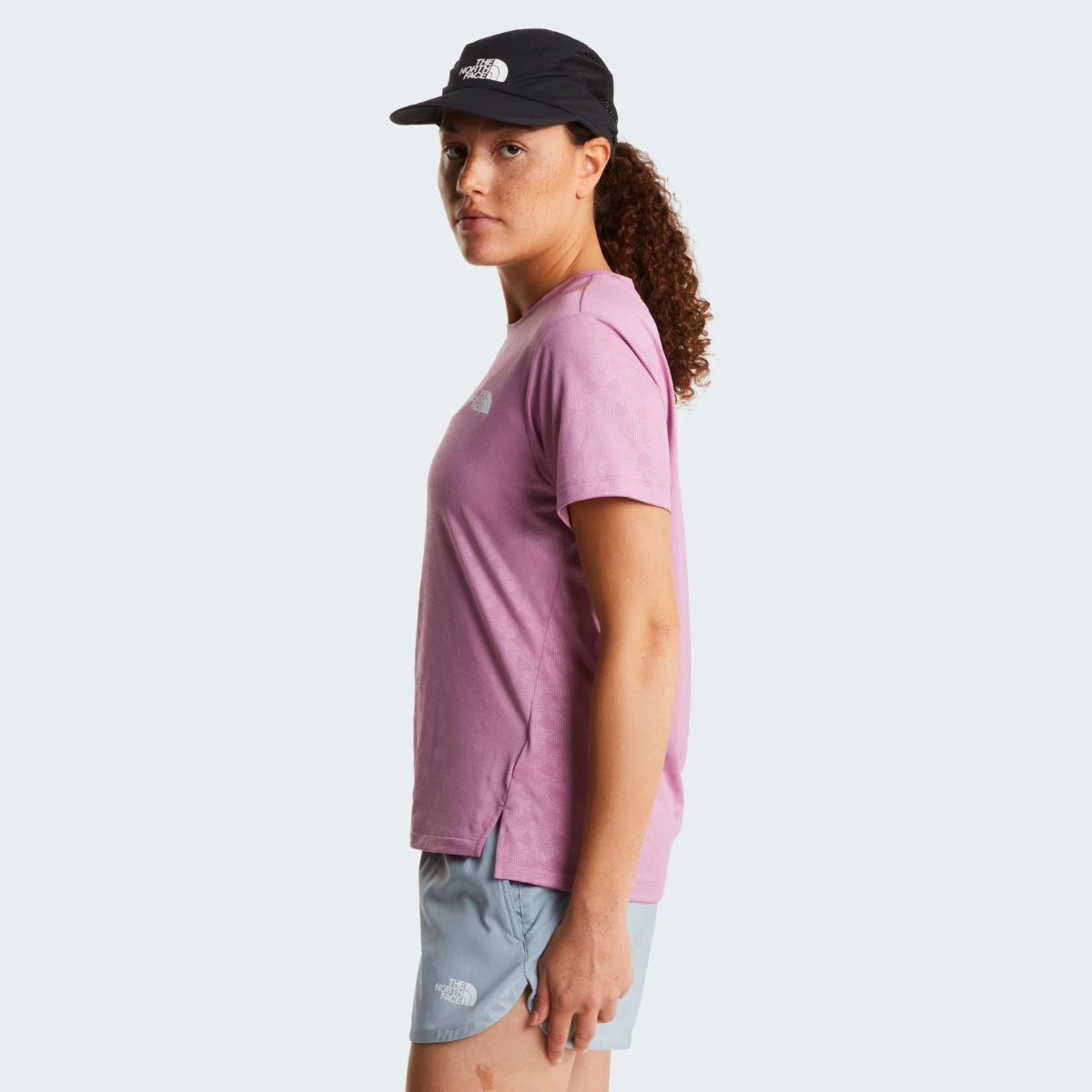 THE NORTH FACE - חולצת טי קצרה נשים FLEX GEO EMBOSSED – TA8G8CG6E – hushed-lavender – 1