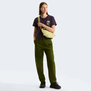 חולצת טי קצרה נשים FLORA EMBROIDERED