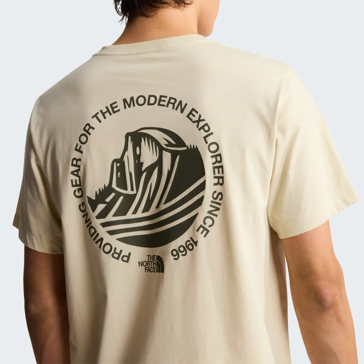 THE NORTH FACE - חולצת טי קצרה גברים MONTE – TA8GA7DOM – desert-stone – 5