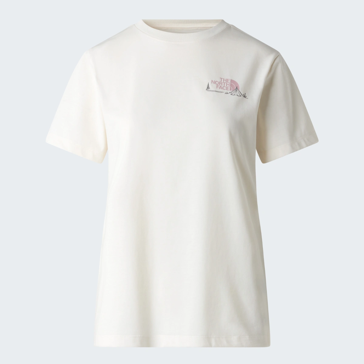 THE NORTH FACE - חולצת טי קצרה נשים MONTE REGULAR – TA8GA9QLI – white-dune – 2