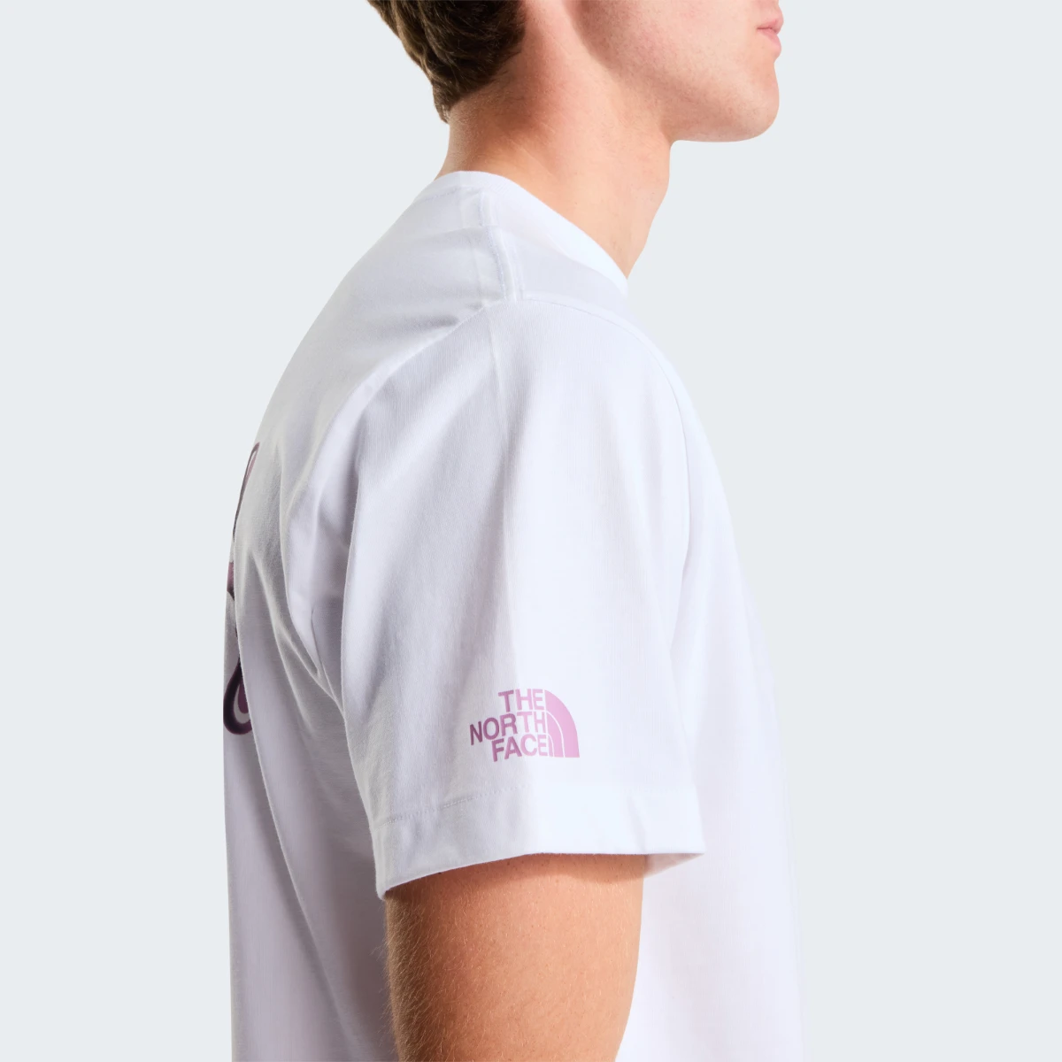 THE NORTH FACE - חולצת טי קצרה גברים DRIP LOGO – TA8GABFN4 – tnf-white – 5