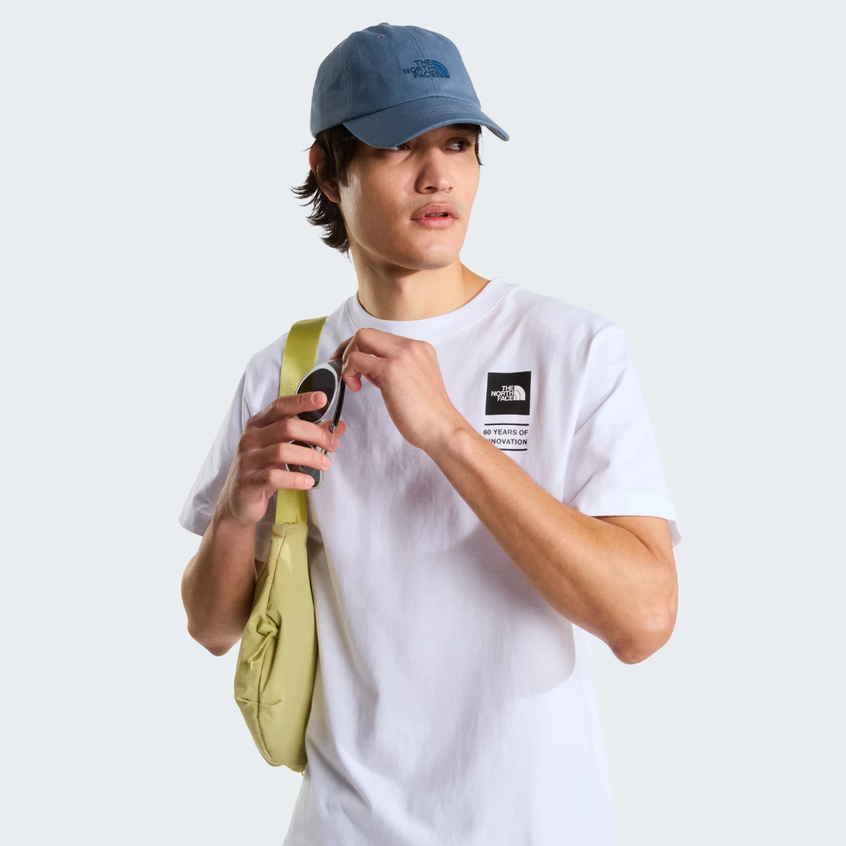 THE NORTH FACE - חולצת טי קצרה גברים BCD CELEBRATION – TA8GAQFN4 – tnf-white – 6