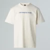THE NORTH FACE - חולצת טי קצרה גברים LOGO TWIST – TA8GQVQLI – white-dune – 1