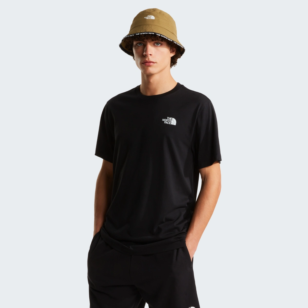 THE NORTH FACE - חולצת טי קצרה גברים MOUNTAIN SKETCH – TA8GUZJK3 – tnf-black – 1