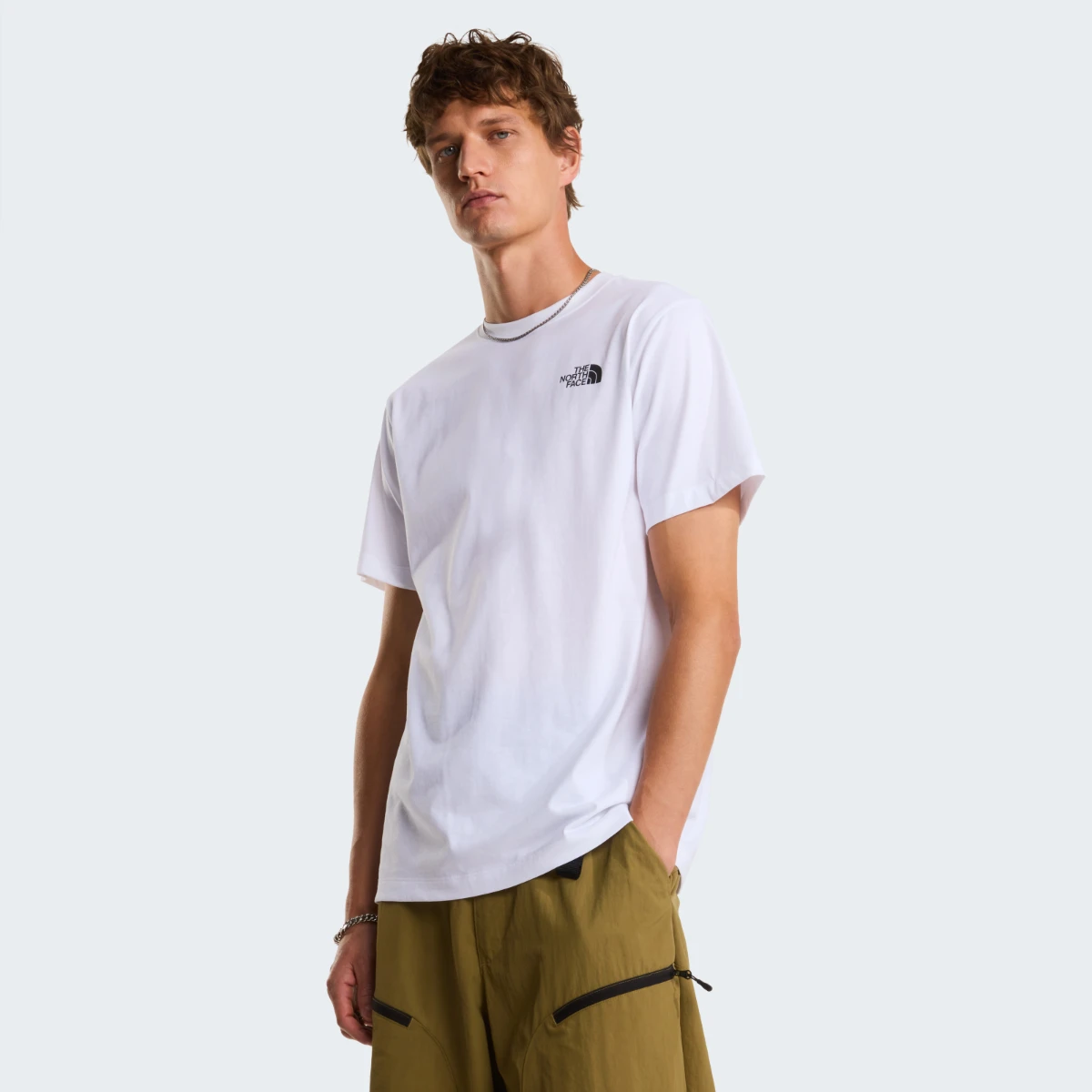 THE NORTH FACE - חולצת טי קצרה גברים NSE BOX – TA8GV2FN4 – tnf-white – 1